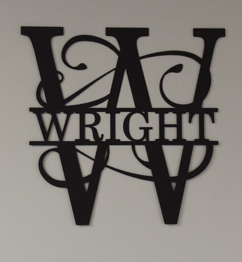 Buy Split Letter Monogram-W Online | Doc's Machine & Tool