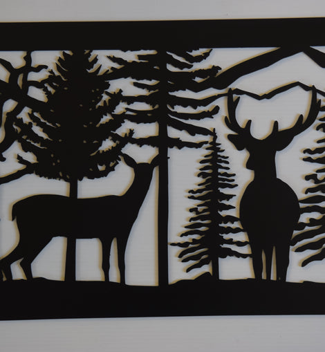 Buy Fire Pit - Two Deer in forest Online | Doc's Machine & Tool