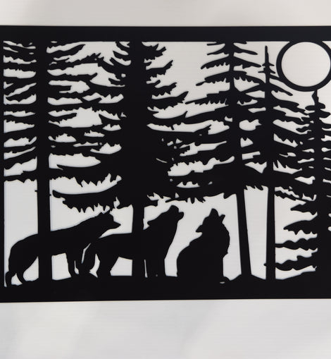 Buy Fire Pit - wolves Online | Doc's Machine & Tool