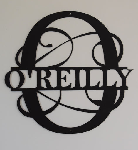 Buy Split Letter Monogram Sign - O Online | Doc's Machine & Tool