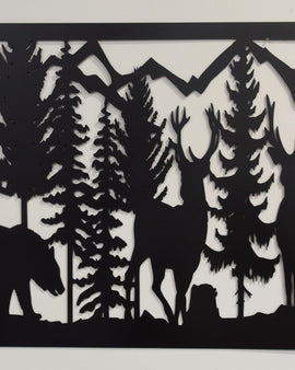 Wild Life Deck Panel  36" x 60"