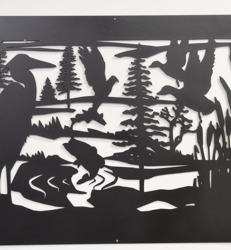 Buy Crane and loon deck panel (34