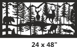 Buy Wild Game with Mountains 24